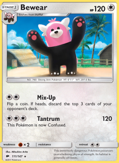 Bewear - pokemon TCG Card