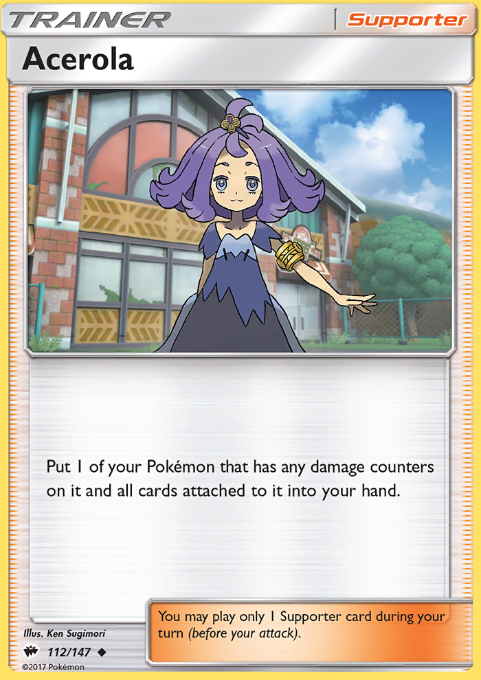 Acerola - Pokémon TCG Card