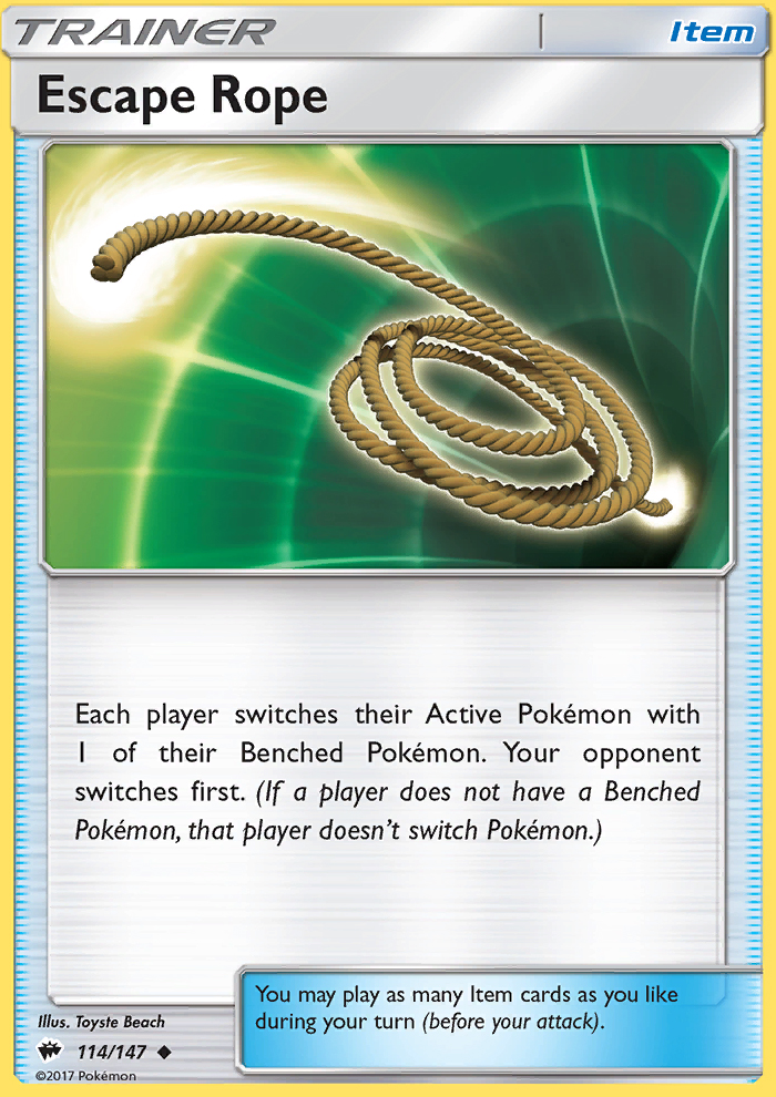 Escape Rope - Pokémon TCG Card