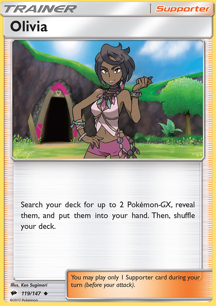 Olivia - Pokémon TCG Card
