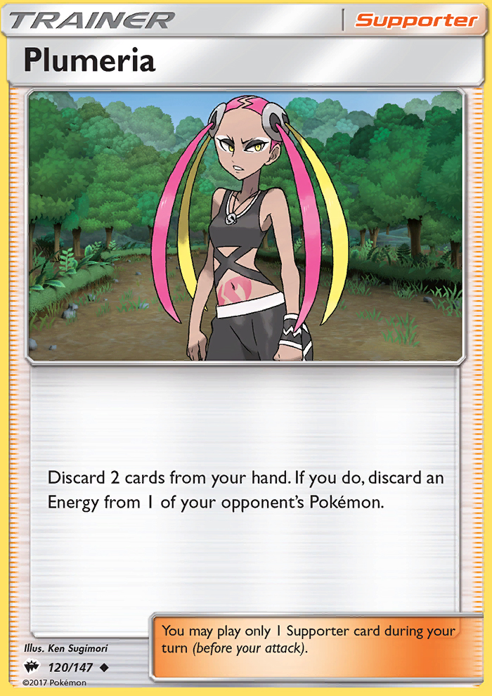Plumeria - Pokémon TCG Card