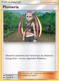 Plumeria - pokemon TCG Card