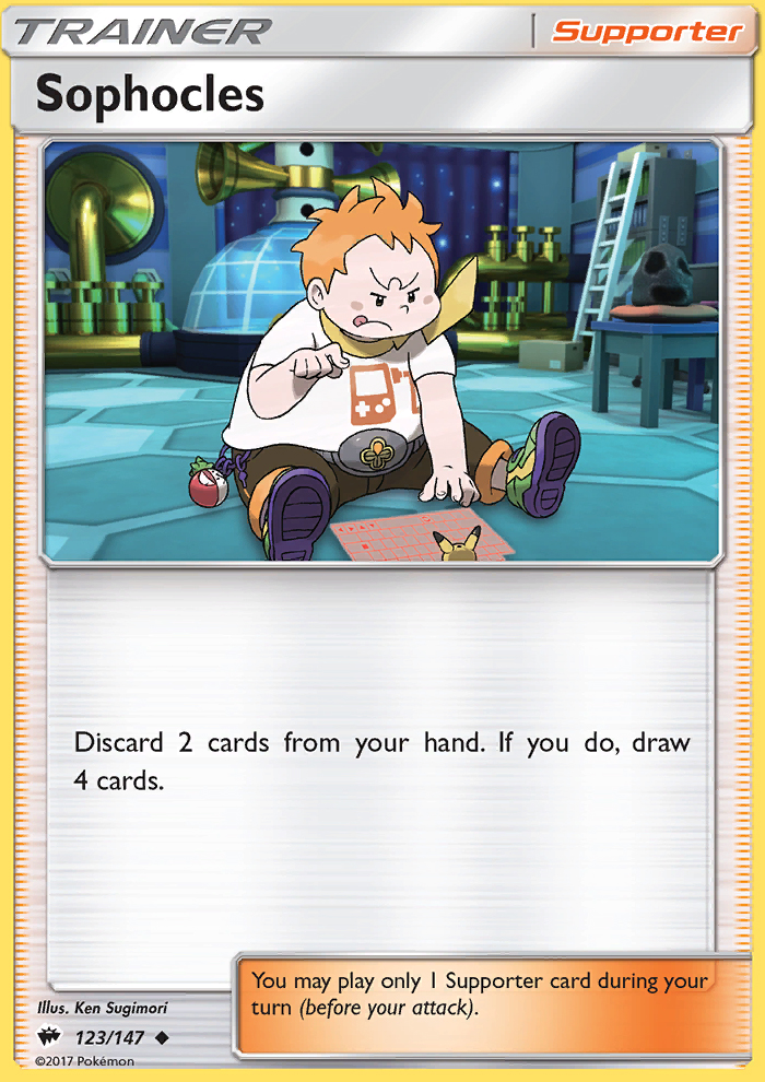 Sophocles - Pokémon TCG Card