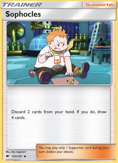 Sophocles - pokemon TCG Card