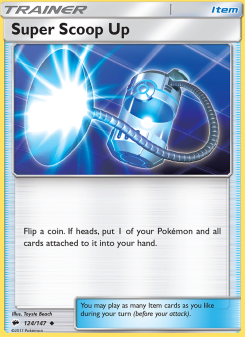 Super Scoop Up - pokemon TCG Card