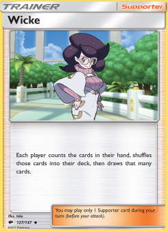 Wicke - pokemon TCG Card