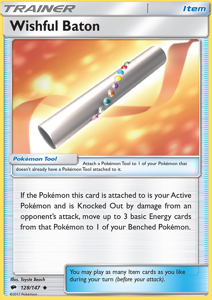 Wishful Baton - Pokémon TCG Card