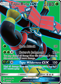 Tapu Bulu GX - pokemon TCG Card