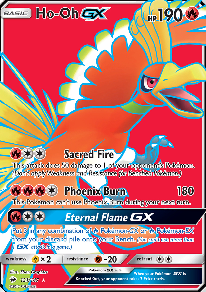 Ho-Oh GX - Pokémon TCG Card