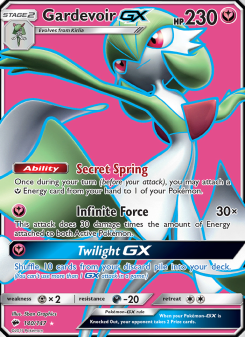 Gardevoir GX - pokemon TCG Card