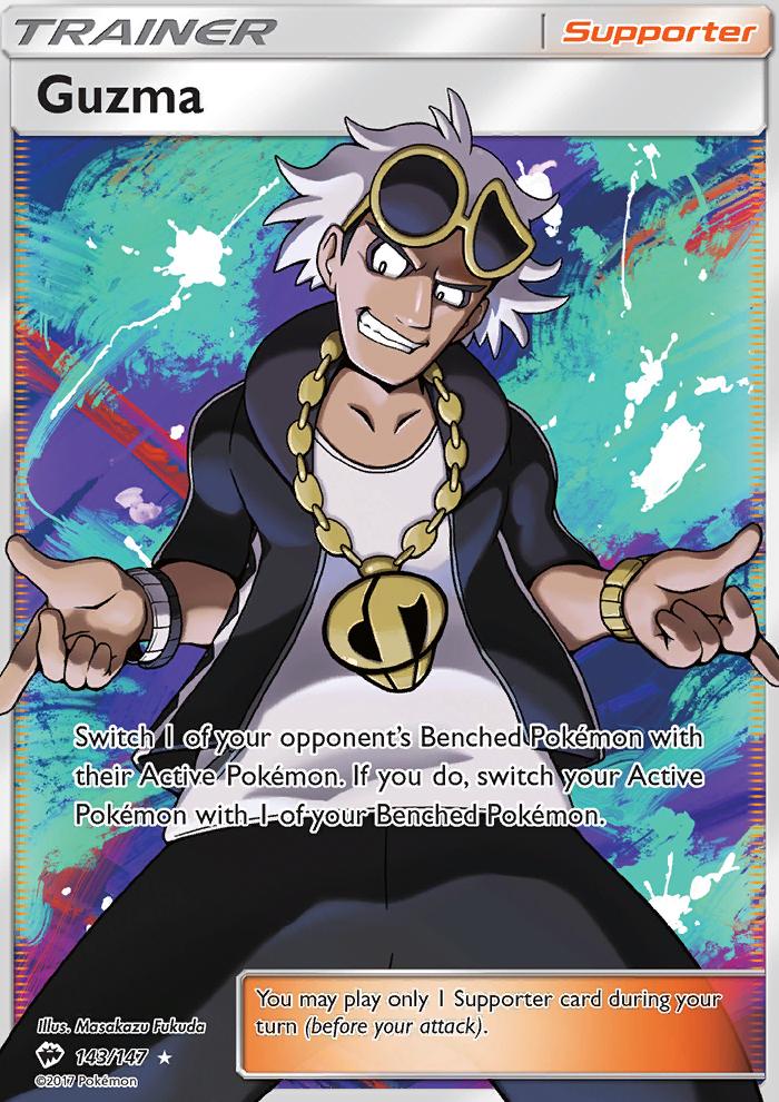 Guzma - Pokémon TCG Card