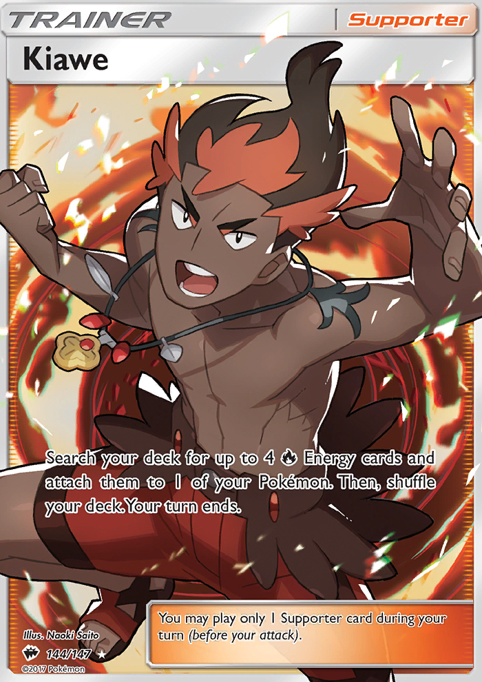 Kiawe - Pokémon TCG Card