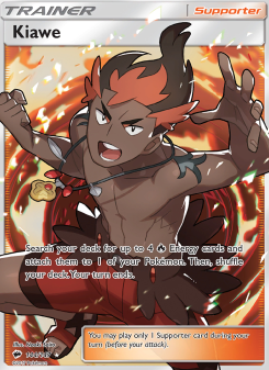 Kiawe - pokemon TCG Card