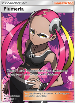 Plumeria - pokemon TCG Card