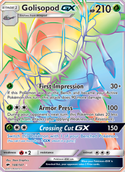 Golisopod GX - pokemon TCG Card