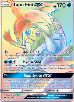 Tapu Fini GX - pokemon TCG Card