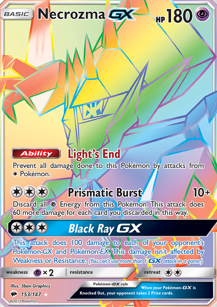 Necrozma GX - Pokémon TCG Card