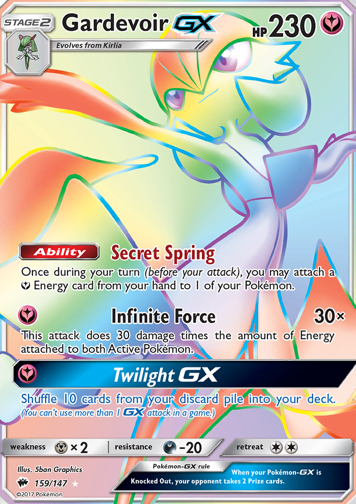 Gardevoir GX - Pokémon TCG Card