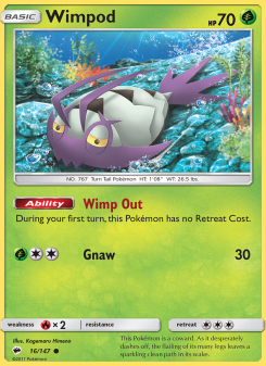 Wimpod - pokemon TCG Card