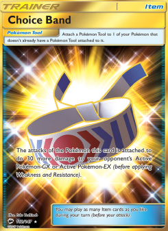 Choice Band - pokemon TCG Card