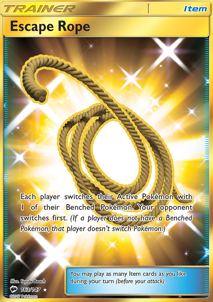 Escape Rope - Pokémon TCG Card