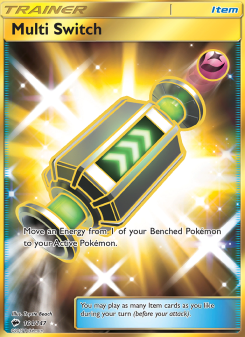 Multi Switch - pokemon TCG Card