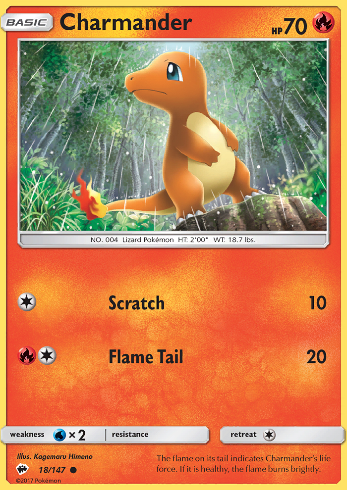 Charmander - Pokémon TCG Card