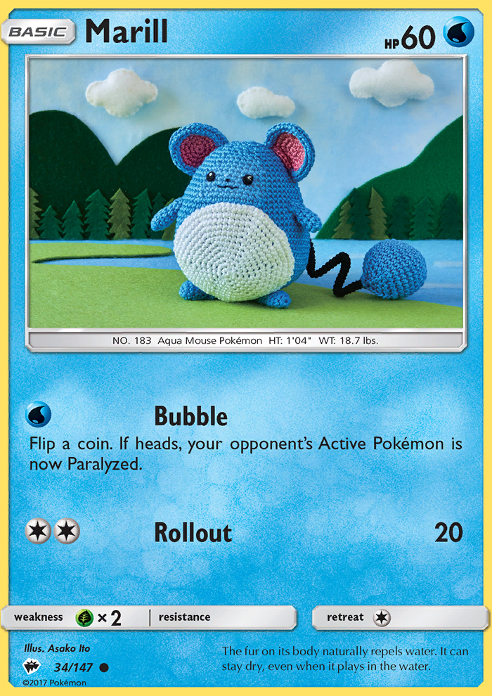 Marill - Pokémon TCG Card