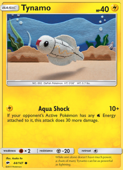 Tynamo - pokemon TCG Card
