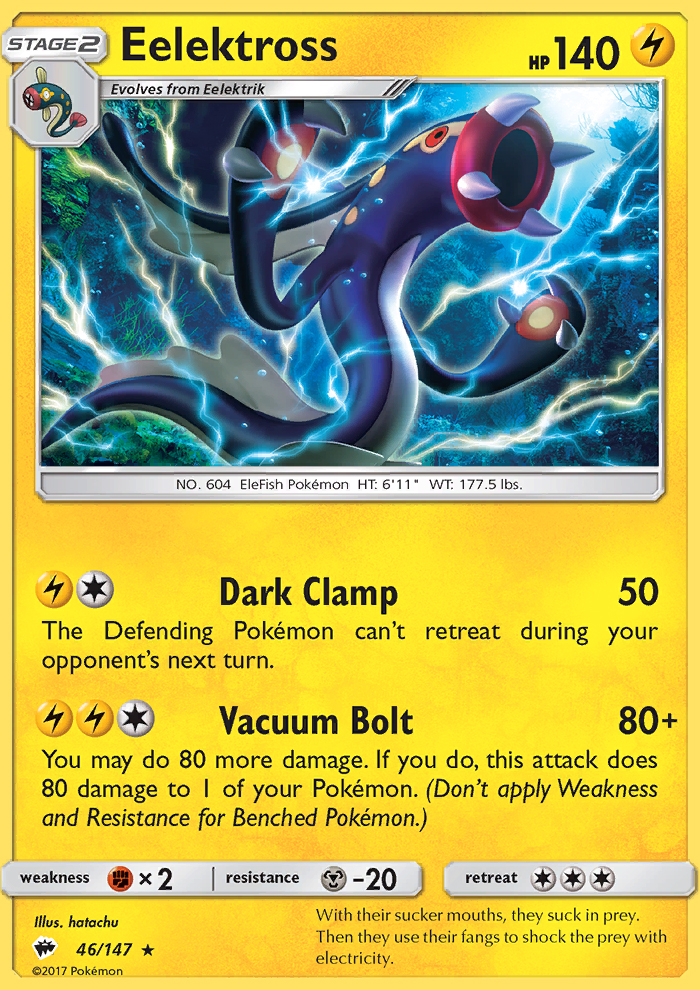 Eelektross - Pokémon TCG Card