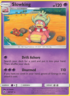 Slowking - pokemon TCG Card