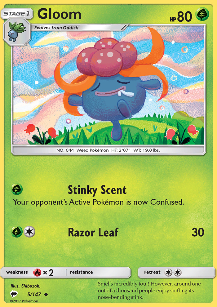 Gloom - Pokémon TCG Card