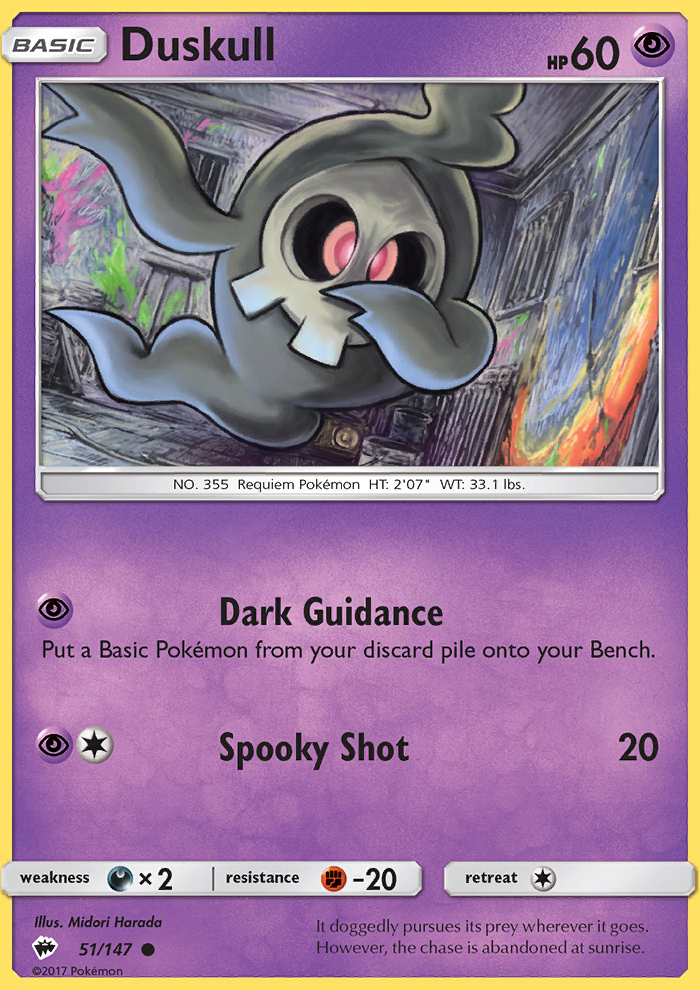 Duskull - Pokémon TCG Card