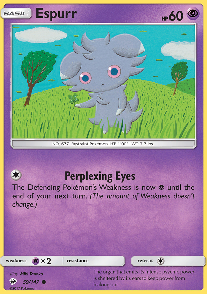 Espurr - Pokémon TCG Card