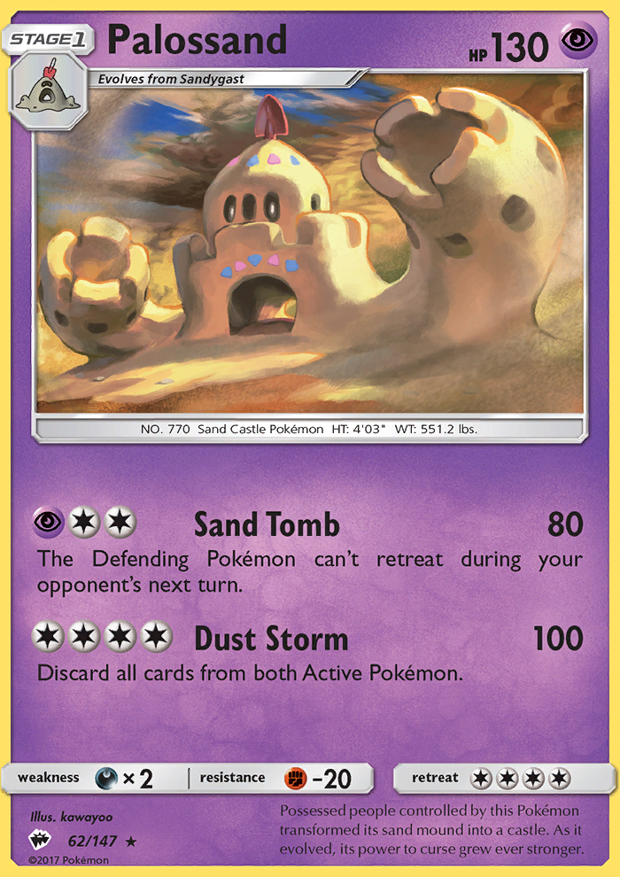 Palossand - Pokémon TCG Card