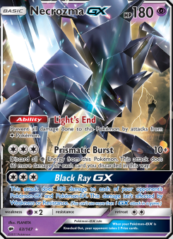 Necrozma GX - pokemon TCG Card