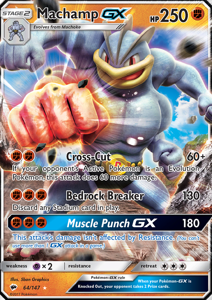 Machamp GX - Pokémon TCG Card