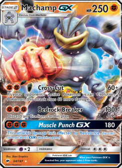 Machamp GX - pokemon TCG Card