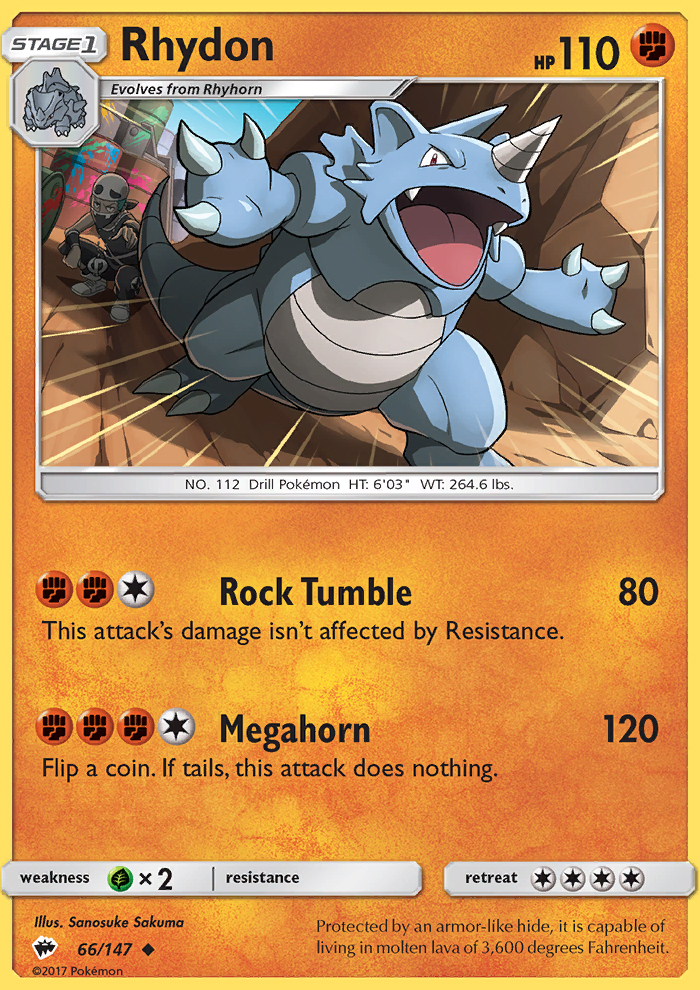 Rhydon - Pokémon TCG Card