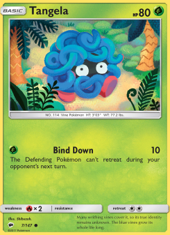 Tangela - pokemon TCG Card