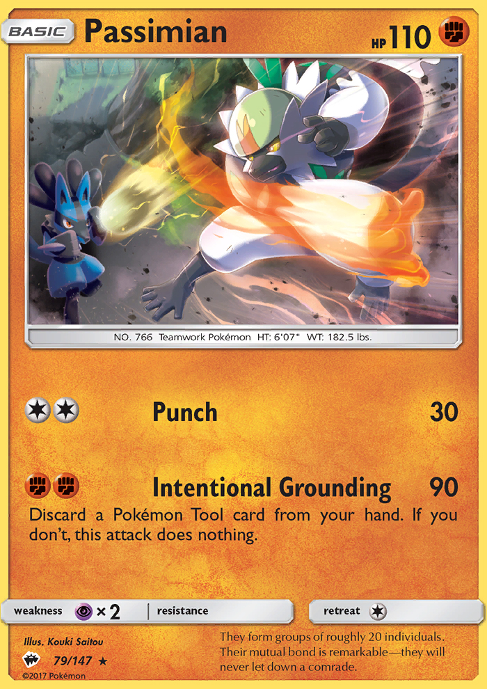 Passimian - Pokémon TCG Card