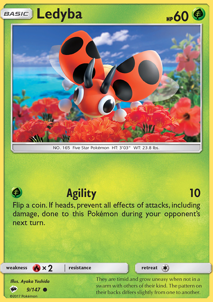 Ledyba - Pokémon TCG Card
