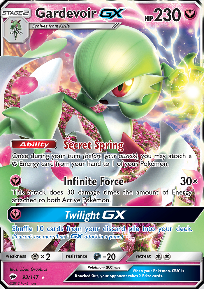 Gardevoir GX - Pokémon TCG Card