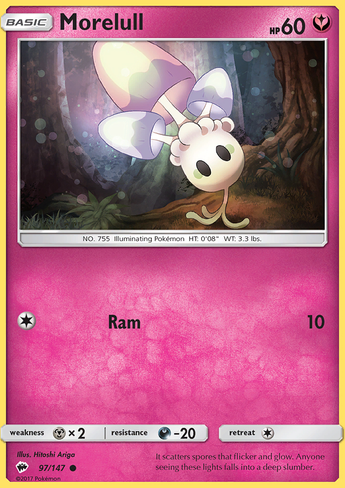 Morelull - Pokémon TCG Card