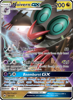 Noivern GX - pokemon TCG Card