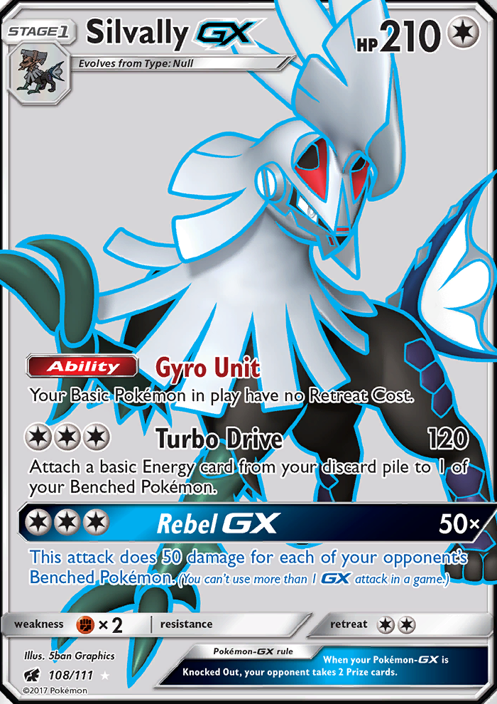 Silvally GX - Pokémon TCG Card