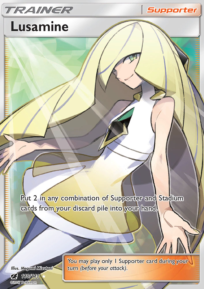 Lusamine - Pokémon TCG Card