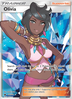 Olivia - pokemon TCG Card