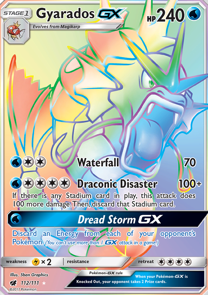Gyarados GX - Pokémon TCG Card