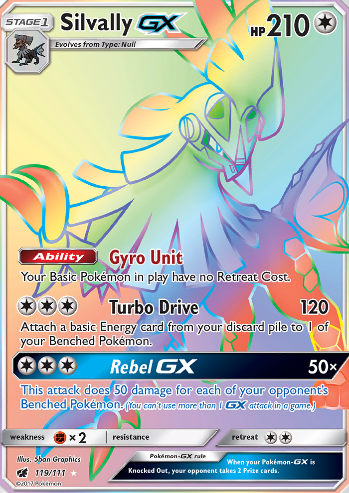 Silvally GX - Pokémon TCG Card